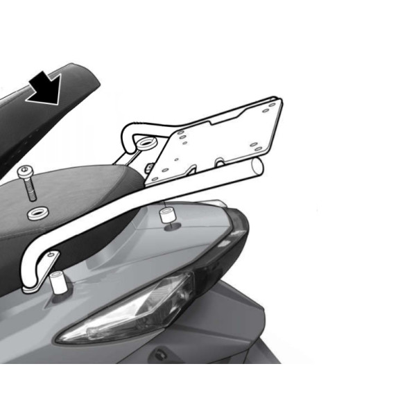 Shad Top Box Fitting Kit